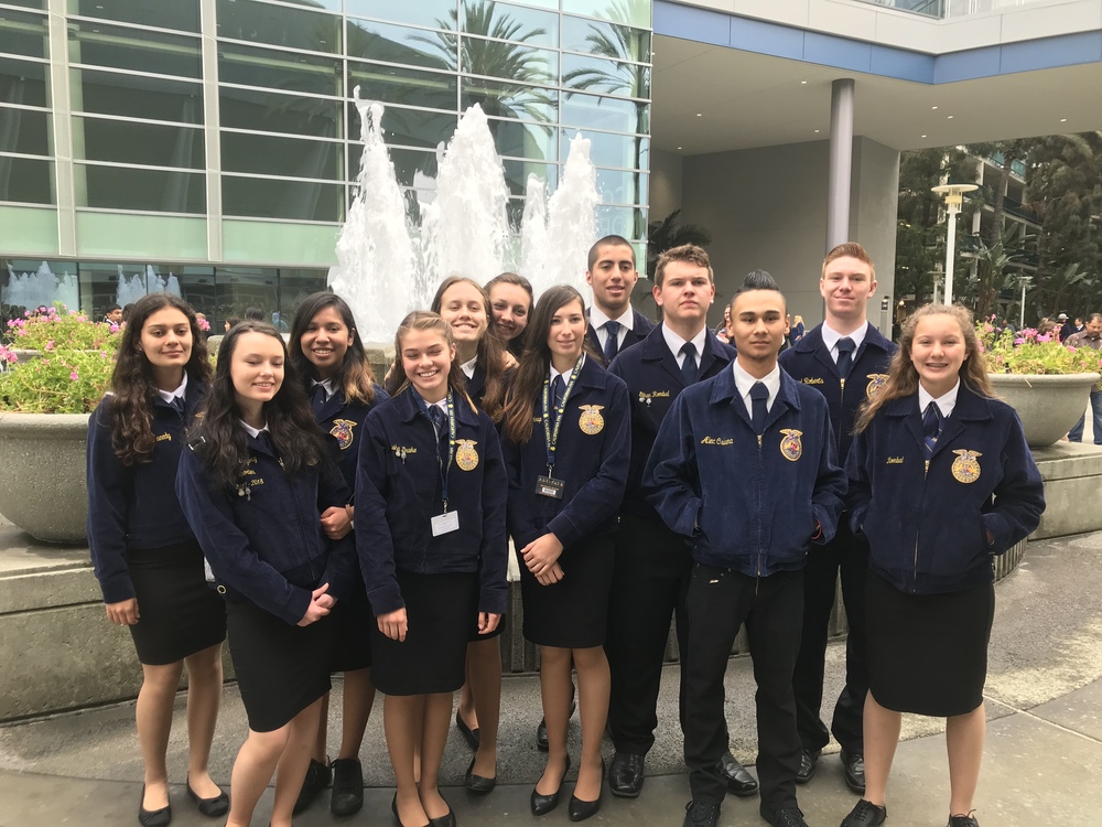 California FFA State Convention Warner Unified School District