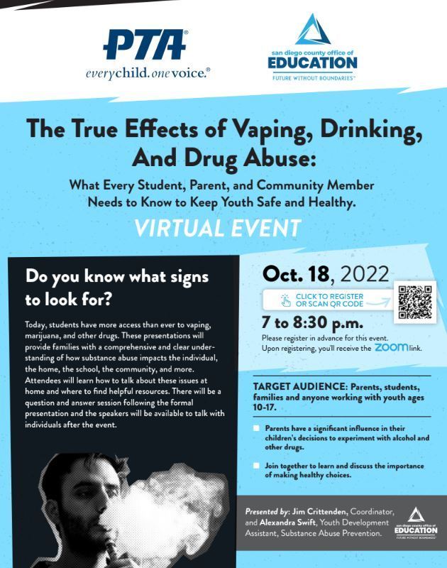 Effects if Vaping, Drinking and Drug Abuse