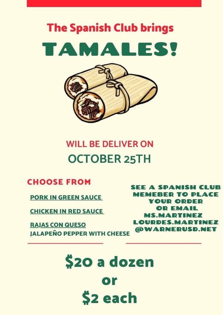Tamale, Tamale, Get your Tamale