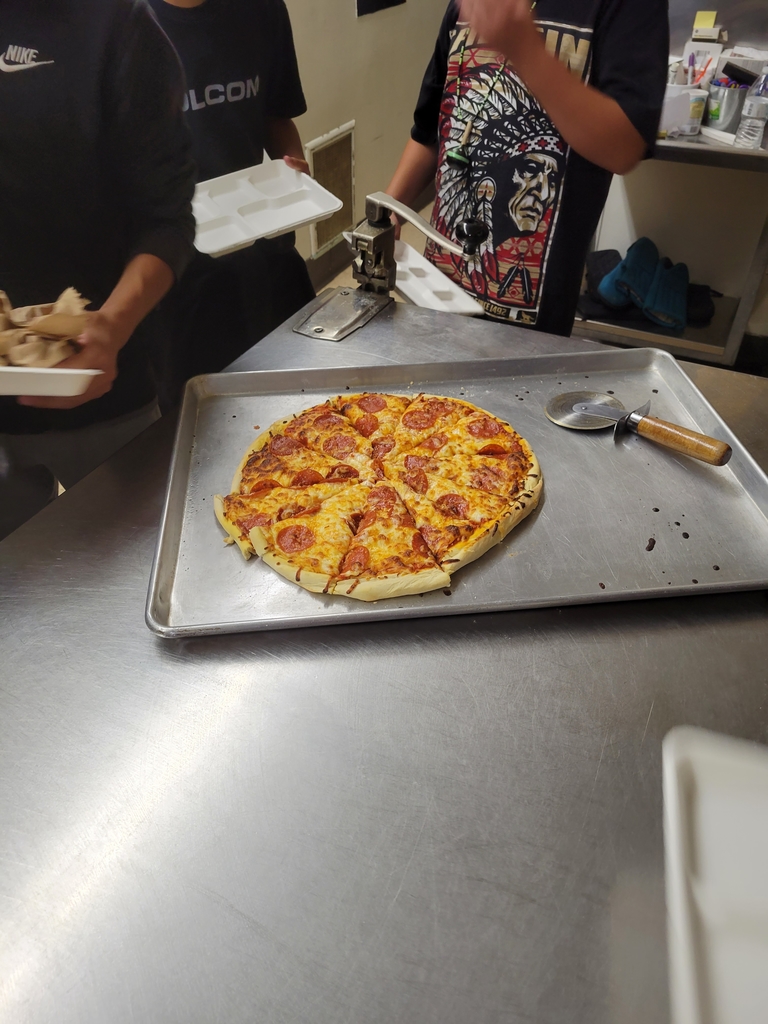 Life skills making pizza!